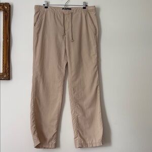 Eddie Bauer Linen & Cotton Pants